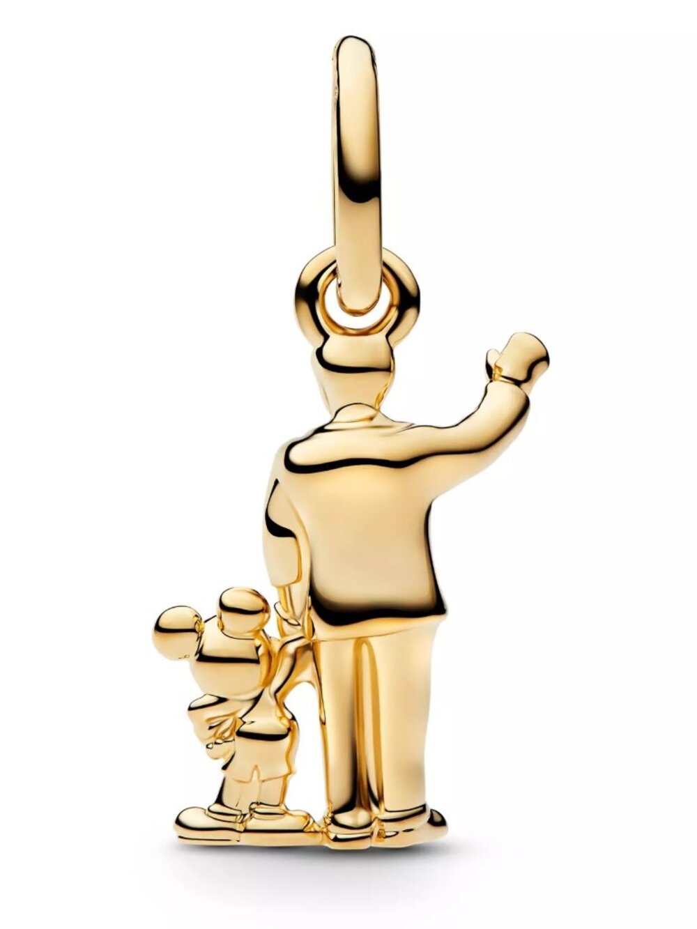 Pandora Walt Disney and Mickey Mouse ''Partners'' Statue Dangle Charm
